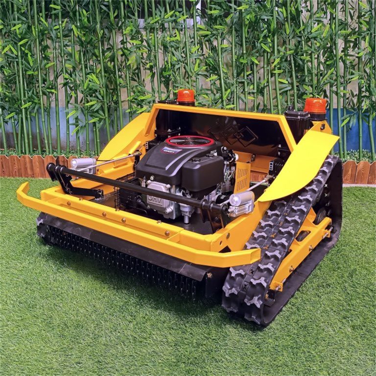 factory direct sales RC track grass cutter machine