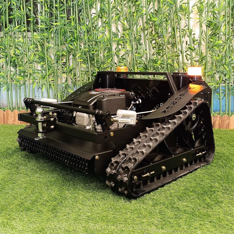 remotely controlled crawler pastoral weed reaper for sale